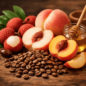 蜜桃荔荔 哥倫比亞天堂莊園蜜桃茘荔